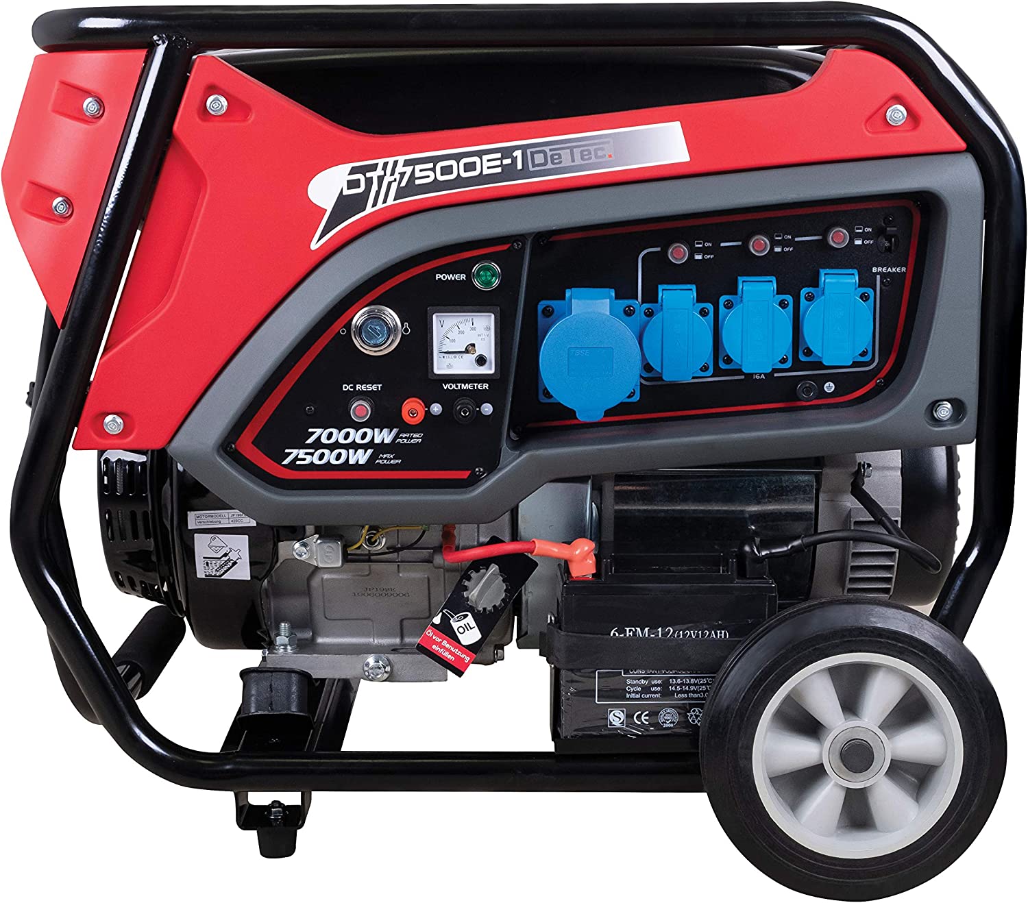 detec dt 7500e-1 test