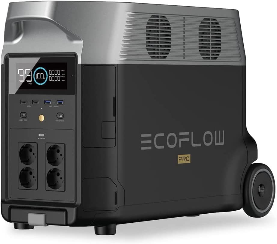 ecoflow delta pro max generateur Électrique Portable pour camping/extérieur/jardin/garage