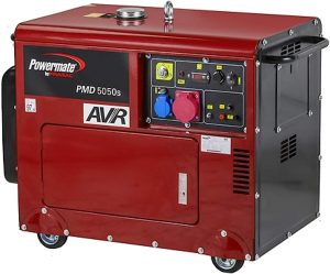 Groupe électrogène diésel triphasé Powermate by Pramac PMD5050s
