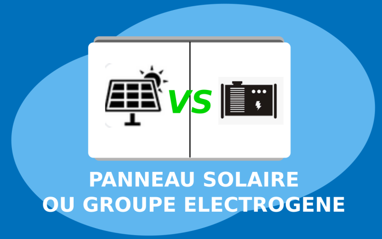 Panneau solaire ou groupe électrogène: lequel est le plus efficace en 4 points