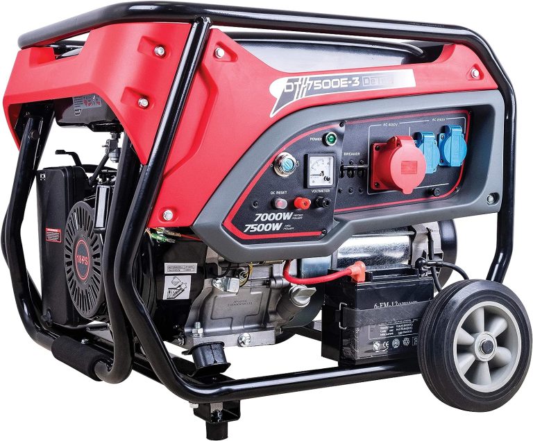 groupe électrogène detec dt 7500e-1 test