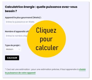 Évaluer vos besoins en électricité